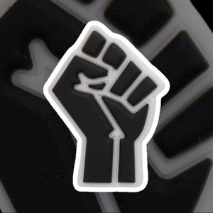 Black Lives Matter Fist Croc Jibbitz